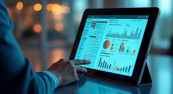 Enterprise digital transformation strategy dashboard